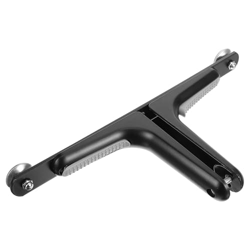 Support de séparation en alliage de zinc noir pour écran de bureau de 1 à 3 cm