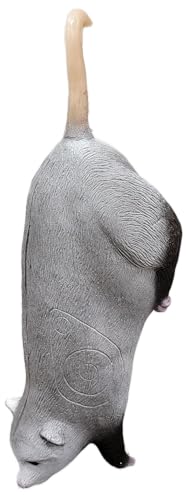 Real Wild Hanging Opossum 3D Archery Target - Premium Foam Construction, 26