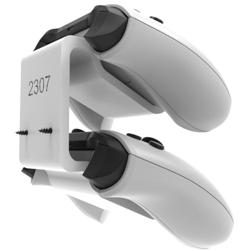 Suporte de Parede Organizador Compatível com 2 Controles Xbox One S X - ARTBOX3D