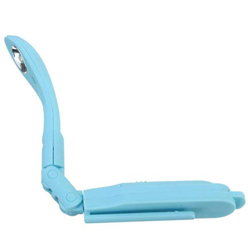 ZALHIN Bedroom Lamp Mini Portable LED Reading Lamp Eye Protection Energy Saving Led Night Light Book Lamp With Clip Foldable Table Lamp