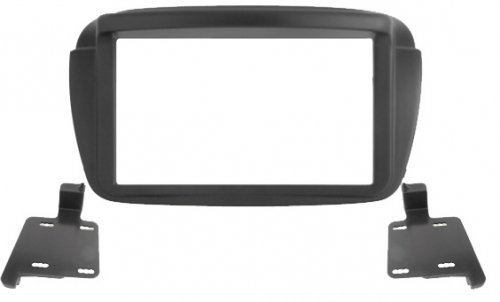  Phonocar 03674 Mascherina 2Din nero compatibile con Opel Combo 12> compatibile con FIAT Doblò 10>