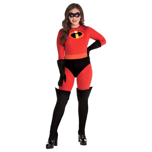 Party City Disney The Incredibles: Mrs. Incredible Costume for Adults, Women Small