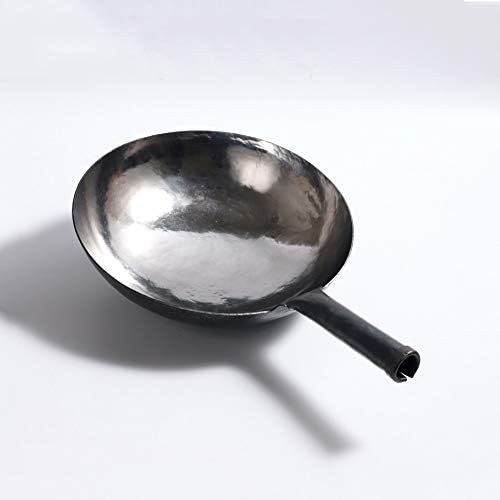 伝統的 手作り 鍛造 中華鍋 鉄 中華鍋 コーティングなし 錬鉄 こびりつかない ガスポット 調理器具