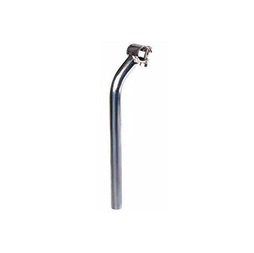 piantone Manubrio Bici Pieghevole 21,1 mm Acciaio Silver (Piantoni Manubri) / Handlebar Quill STEM Foldable Bike 21,1 mm Steel Silver (Steering Columns Handlebars)