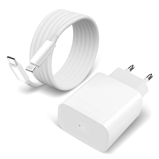 USB C Cargador Rapido 25W / 30W con 2M/6FT Cable for iPhone 14/14 Pro/14 Pro MAX/14 Plus/13/12/ 11/ XS/XS MAX/XR/X, Type C Rápida Carga Cabezal Enchufe Adaptador Pared Charger Corrient