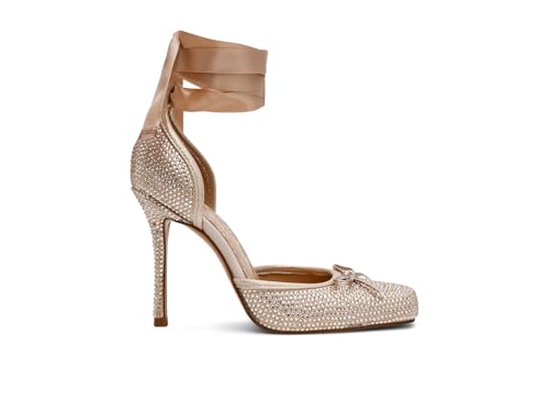 Steve Madden Larina Pumps für Damen, Champagner Strass, 6.5 – Ansicht 4
