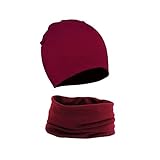 Desconocido Conjunto De Bufanda Y Gorro para Bebé, Gorros Cálidos para Otoño...