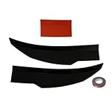 Stile Universale 3 pz Berlina Baule Posteriore Coda Ala Posteriore Spoiler 117-127 cm Regolabile FAI DA TE Refit Boot Ali Spoiler accessori auto