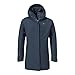 Schöffel Damen Parka Style Froda WMS, atmungsaktiver, wasserdichter Parka mit 2-Wege-Stretch, leichte Outdoorjacke mit verstellbarer Kapuze, navy blazer, 38