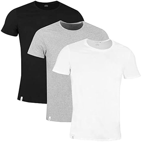 Lacoste Herren TH3451 Schlafanzugoberteil, Blanc - Gris Clair - Noir Cover