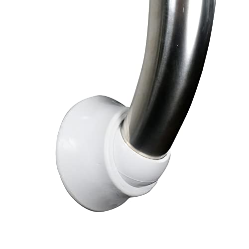 well2wellness® Edelstahl Einstiegsleiter Pool Tiefbeckenleiter Slim aus V2A mit ABS Kunststoffstufen - 3-stufig – Bild 7