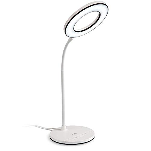 Miady LED Desk Lamp Eye-Caring Table Lamp, 3 Color Modes with 4 Levels
