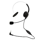 Komfort-Headset: ultraleichtes 2,5-mm-Office-Headset mit verstellbarem Kopfband für alle Kopfgrößen, flexibler Mikrofonarm für jeden Geschmack, weiches und hochwertiges Ohrpolster für den ganztägigen Tragekomfort.