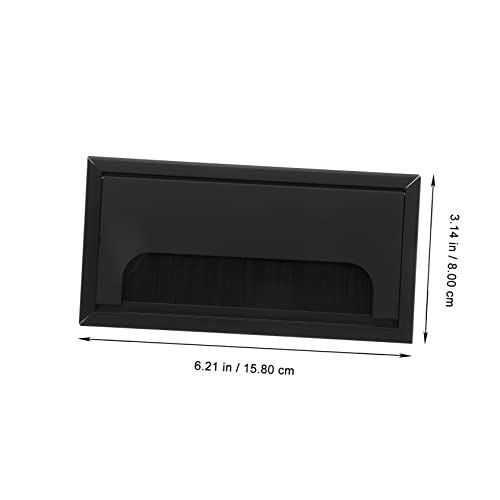 Cache-trou de câble en aluminium DOITOOL pour optimiser votre espace de télétravail - 3