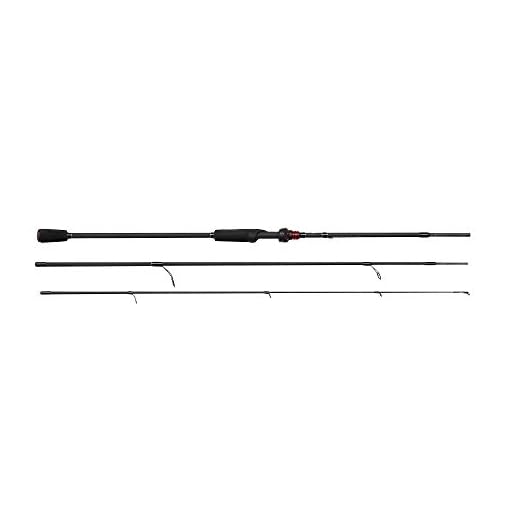 Abu Garcia Unisex Vendetta spindelstav (2 del), svart, 1,8 m/5–20 g