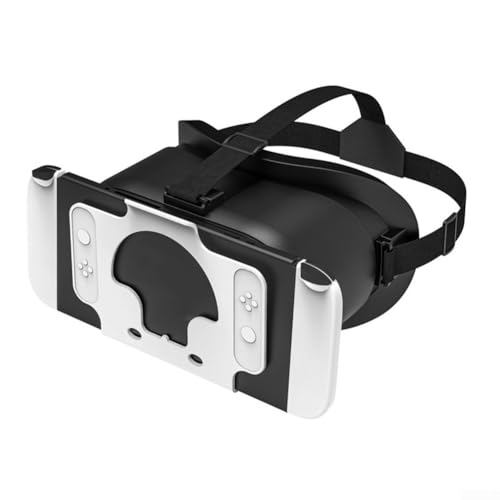 Gdfnmogo Nintendo-Switch para gafas OLED VR con diadema ajustable y construcción ABS para una experiencia de juego 3D inmersiva en varios colores (negro)