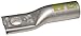 Morris Products 93066 Compression Lug, 1 Hole, Aluminum, 250mcm Wire Range, 1/2" Stud Size