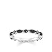 Produktbild Thomas Sabo Damen-Ring Schwarze Steine 925 Sterlingsilber TR2185-051-11-52