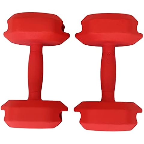 Tribar 10kg Dumbbell Weights Set of 2 Exercise & Fitness Dumbbells Cover