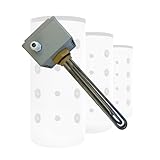 ▶️ 𝗘𝗫𝗧𝗥𝗘𝗠 𝗭𝗨𝗩𝗘𝗥𝗟Ä𝗦𝗦𝗜𝗚: Bei Heizungen mit Scheiterholz kann der Ofen ausgehen, weil nicht nachgelegt wurde. Der Pufferspeicher mit Heizstab hält trotzdem die Wärme des Wassers. Bei Wärmepumpen kann es an sehr kalten Tagen sein, dass die erzeugte Wärme nicht ausreicht. In diesem Fall springt die Heizpatrone 6kw ein & gewährleistet weiteren Betrieb bei einer Netzspannung von 400V.