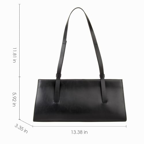 Image of DONNAIN Genuine Leather Trendy Shoulder Bag for Women, Small Women Handbag and Clutch Purse