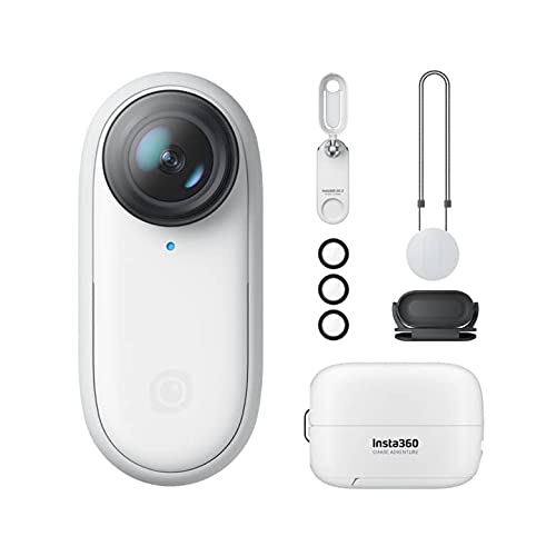 Insta360 GO 2 â€“ Small Action Camera, Weighs 1 oz, Waterproof, Stabilization, POV Capture, 1/2.3