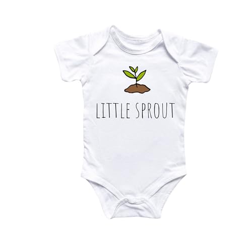 Gardener Garden Sprout Plant - Baby Boy Girl Clothes Infant Bodysuit Funny Cute Newborn