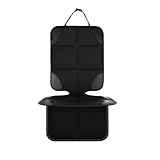 Trintion Car Seat Protectors,Leather Seats Protectors For Child Car Seats With Non-Slip Bottom Waterproof Large Mesh Pockets