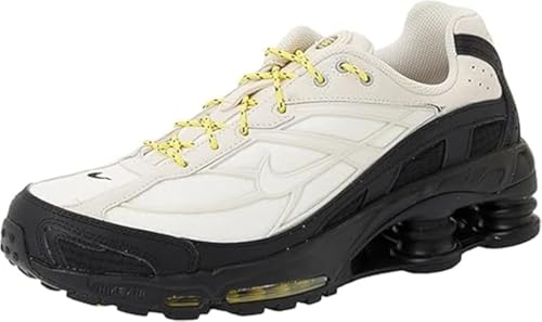 NIKE Shox Ride 2, Sneaker Hombre, Black Sail Phantom Reflect Silver, 43 EU