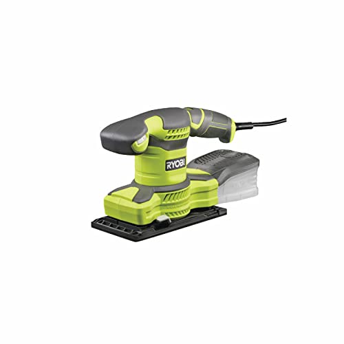Pack RYOBI Ponceuse vibrante électrique RSS280-SA30-280W - sac de transport - 30 abrasifs - 10 abrasifs auto-agrippants
