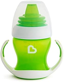 Munchkin Gentle Transition Trainer Cup, 4 Ounce, Green