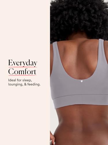 Image of HATCH The Dream Feed Nursing & Sleep Bra, Stretchy & Wireless with Crossover Pull-Down Design for Breastfeeding