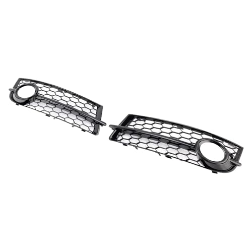 Grille pare chocs compatible avec 2007-2010 TT MK2 ensemble calandre antibrouillard avant