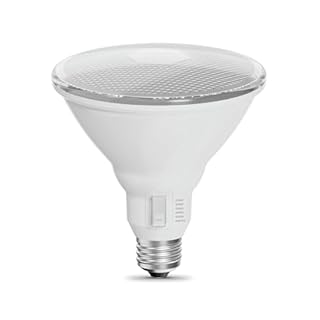 Feit Electric PAR38 LED Flood Light Bulb, 15W (120W Equivalent), Dimmable, Adjustable White 2700K–5000K, High CRI, Enhance Series, 25,000-Hour Lifetime, Indoor/Outdoor Use, PAR38120DM/6WYCA/2, 2 Pack