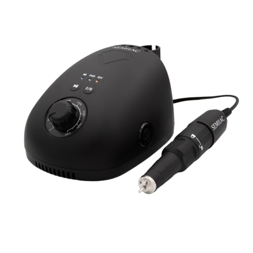 Semilac Nagelfräser 65W – Maniküre & Pediküre Gerät, 35.000 U/min, leise, ergonomisch, stufenlos regelbar