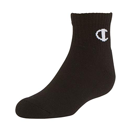Champion unisex child Youth Multipacks Socks, Quarter - Asst, 7 9 US3