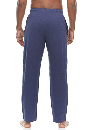 Swiss Alps Mens 2-Pack Pajama Bottoms Gift Set - Fleece Pant and Jersey Pant3