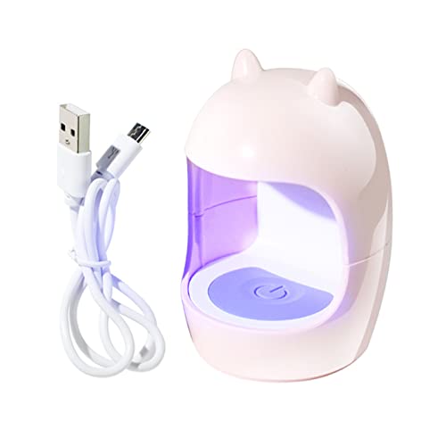 MinnowXY UV LED Nail Lamp, Portable Nail Dryer Nail Gel Polish Curing Lamp Quick-Drying UV Light Nail Lamp for Nail Art
