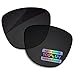 Bowyer POLARIZED Replacement Lenses Compatible with Oakley Fringe Sunglasses - Black
