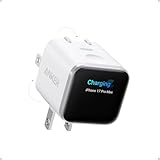 Anker Smart Display Charger,Anker Nano 45W Max GaN Fast Charging USB C Charger Block,180° Foldable Plug,Smart Recognition,Built-in Care Mode,for iPhone17/16/15(Non-Battery,One USB-C Port,No Cable)