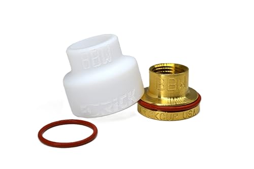 Furick Cup BBW-16 "Cippy Edition" TIG Welding Gas Lens (BBWCIP), Thermoplastic, 3/32 inch Diffuser, Brass Construction