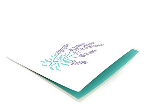 PopLife Cards Lavanda fiore bouquet madri giorno