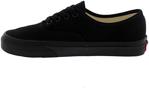 Vans Authentic Unisex Skate Trainers Shoes Black/Black 11.5 B(M) US Women / 10 D(M) US Men | Image 1