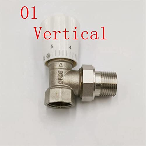 Vanne de détection de température pour radiateur 1/2 type équerre - 3