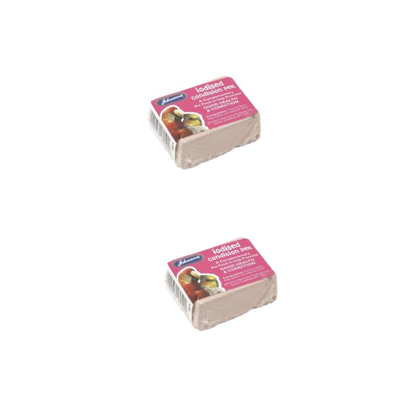 Vet Iodised Condition Pack for Caged Birds – Iodine, Calcium & Seaweed Blend for Gut Balance & Daily Care – For Budgies, Parrots,Finches–Chunk Format– Pack of 1, 2, 3, 4, 5, 6, 8, or 10_Pack Of 2 — image 1