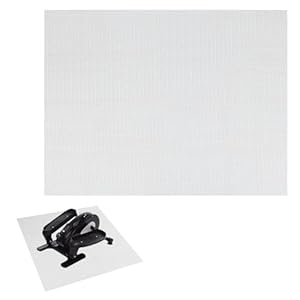NICENEEDED Non-slip Mat for Ellipse Leg Exerciser Machine, Exercise Equipment Mat Suitable for Under Desk Elliptical Peddler Foot & Leg Pedal Exercixer, Enhanced Stability Floor Protection
