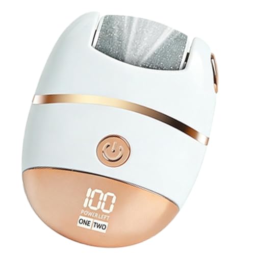 Foot Callus Remover - Electric Foot File with Digital Display | Professional Portable Pedicure Tool for Hard Dead Skin, Cracked 