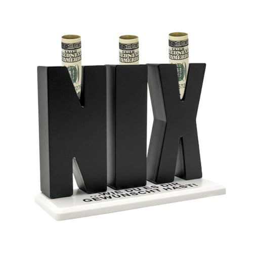NIX Geldgeschenke Geburtstag Nix Wie du es dir Gewünscht Hast Nichts Geschenk Kreative Geschenke für Männer Frauen