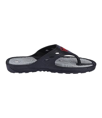 Image of Acupressure and Magnetic Therapy Accu Paduka Slippers, Full Body Blood Circulation Slippers, Foot Massager, Natural Slippers for Men, Women and Unisex