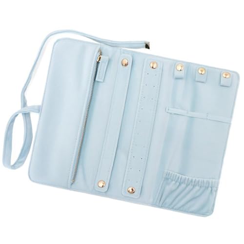 Compact Velvety Jewelry Case Lightweight Moisture-Resistant Protections for Rings Bracelets Storage Travel Jewelry Storage Bag J